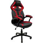 Cadeira Gamer Giratoria material sintético Preto / Vermelho Mymax - MX1