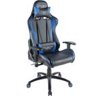 Cadeira Gamer Husky Gaming Storm, Preto e Azul, Com Almofadas, Reclinável, Descanso de Braço 2D - HST-BB