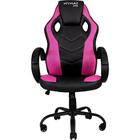 Cadeira Gamer MX0 Giratória Preto e Rosa Mymax