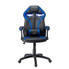 Cadeira Gamer MX1 Giratoria Preto/Azul - MYMAX