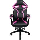 Cadeira Gamer MX1 Giratoria Preto e Rosa Mymax