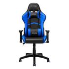 Cadeira Gamer Mymax MX5, Até 150kg, Com Almofadas, Reclinável, Descanso de Braço 2D, Preto e Azul - MGCH-MX5/BL