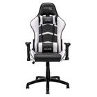 Cadeira Gamer Mymax MX5, Até 150kg, Com Almofadas, Reclinável, Descanso de Braço 2D, Preto e Branco - MGCH-MX5/WH