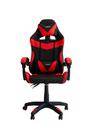 Cadeira gamer pop conforto escritório reclinável vermelha