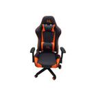 Cadeira Gamer Profissional Mtek MK01-O - Cor Preto/Laranja