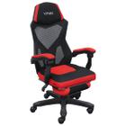 Cadeira Gamer Rocket Preta Com Vermelho - Cgr10pvm - VINIK