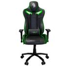 Cadeira Gamer Super Premium Reclinável Preta/Verde - ELG
