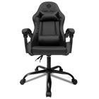Cadeira Gamer TGT Heron Reclinável e Giratória, Preta, TGT-HR-BL01