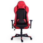 Cadeira Gamer XT Racer Defender, Até 120kg, Com Almofadas, Reclinável, Descanso de Braço 3D, Preto e Vermelho - XTR-030
