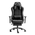 Cadeira Gamer Xt Racer Platinum W Em Couro Preto