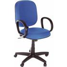 Cadeira giratória diretor slim azul