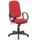Cadeira giratória presidente flex vermelha - Eduflex