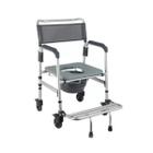 Cadeira Higienica Dobravel Aluminio Idoso Obeso Hidrolight