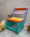 Cadeira Infantil Madeira Colorida