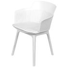 Cadeira Mena Branco 1123 - Or Design