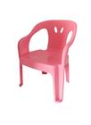 Cadeira Mini Poltrona Infantil Rosa E Azul De Plástico