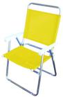 Cadeira Mor Master Plus Alumínio, Amarela