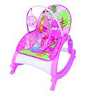 Cadeira Musical Vibratória Balanço e Alimentação Color Baby