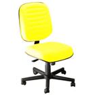 Cadeira para Escritório Diretor Gomada Linha Blenda Amarelo - Design Office Móveis