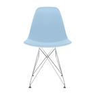 Cadeira para Sala de Jantar Eames Pp Eiffel Azul Claro