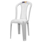 Cadeira Plástica Bistrô Paripueira Sem Braço Branca Solplast
