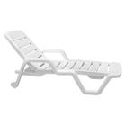 Cadeira Plástica Espreguiçadeira Tramontina, Leblon, Branco - 92256010