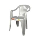 Cadeira Plástica Poltrona Vila Boa Vista Branca - Antares