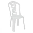 Cadeira plástica sem braços branca - Laguna - Tramontina