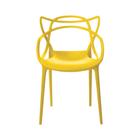 Cadeira Polipropileno Allegra Amarela Rivatti