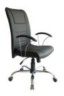 Cadeira Presidente Ergonômica Linha Vivara Preto - Design Office Móveis