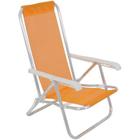 Cadeira Reclinável Praia Alumínio 4 Posições Lazy Sortidas 023000 Belfix