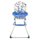 Cadeira Refeição Alimentação Alta para Criança Azul