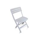 Cadeira Ripada Dobrável Diamantina Antares Branco Kit 20 Pçs
