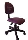 Cadeira secretaria com regulagem de altura agas corano roxo