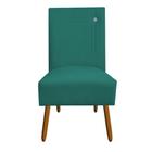 Cadeira sevilha sued azul tiffany