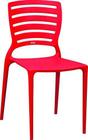 Cadeira Sofia Vermelha Encosto Vazado Hz Tramontina 92237040