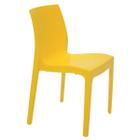 Cadeira Tramontina Alice Summa em Polipropileno Brilhoso Amarelo