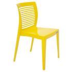 Cadeira Victória Amarela Encosto Vazado Tramontina 92041000