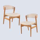 Cadeiras Madeira Maciça - Esmeralda - Decora Móveis