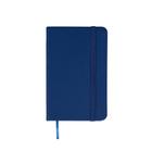 Caderneta De Bolso 9x14cm Azul Escuro