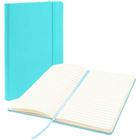 Caderneta pautada capa dura a5 - azul pastel 80fls - brw