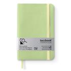 Caderneta Pautada taccbook Verde (pastel) 9x14 Flex