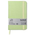 Caderneta Sem pauta taccbook Verde (pastel) 9x14 Ríg.