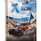 Caderno 01X1 Capa Dura X-RACING 80 Folhas