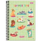 Caderno 1/4 Esp 80Fls Cliff Feminino Summer Time Foroni