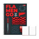 Caderno 1 Matéria 80fls Flamengo Cinza Foroni