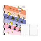 Caderno 1 Matéria 80fls Snoopy Corrida Tilibra