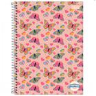 Caderno 10 Matérias 160 Folhas Feminino Tilibra Capa Dura