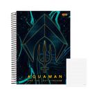 Caderno 10 Matérias 160fls Aquaman 2 Azul Escuro Jandaia