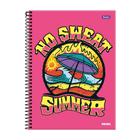 Caderno 10 Matérias 160Fls Fortnite Summer Rosa Foroni